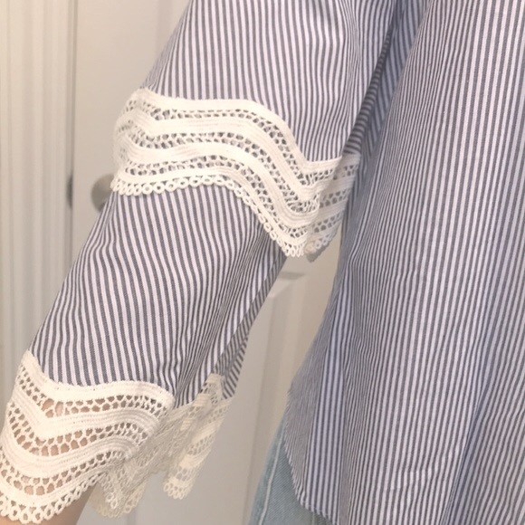 Jonathan Simkhai cold shoulder button down top size S - Picture 4 of 9